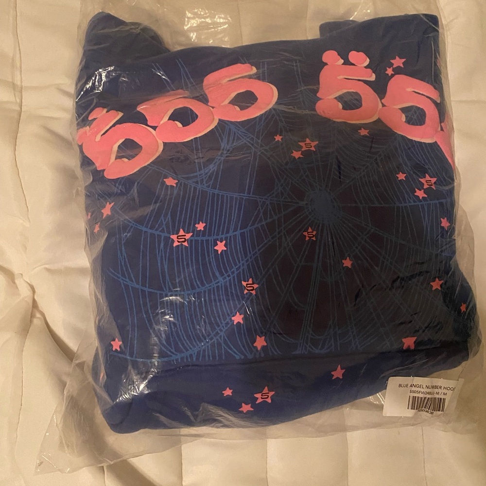 Blue Sp5der Sweater